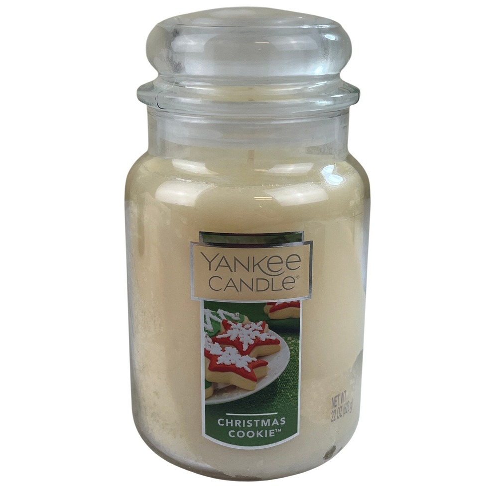 Yankee Candle Christmas Cookie Scented Large Jar Candle 22oz